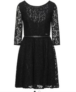 Guess Black Lace Dress